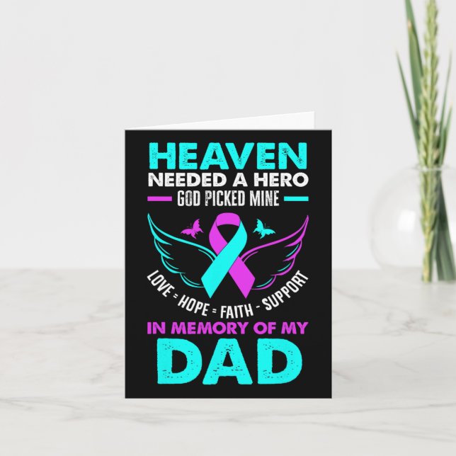 Heaven Neancio Hero Picked Mine Pappa Suicide Pre Kort (Framsida)