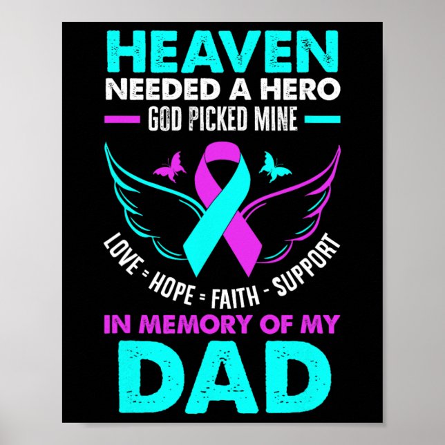 Heaven Neancio Hero Picked Mine Pappa Suicide Pre Poster (Framsidan)