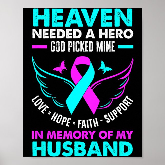 Heaven Needed Hero God Ck Mine Husband Suicide Pre Poster (Framsidan)
