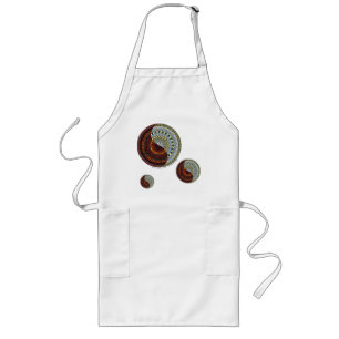 Heaven och helvetet Apron Långt Förkläde
