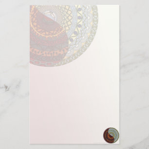 Heaven och helvetet Stationery Brevpapper