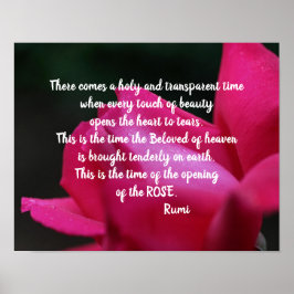 Heaven on Earth Inspirational Quote Poster