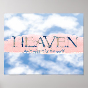 Heaven Quote Christian Poster