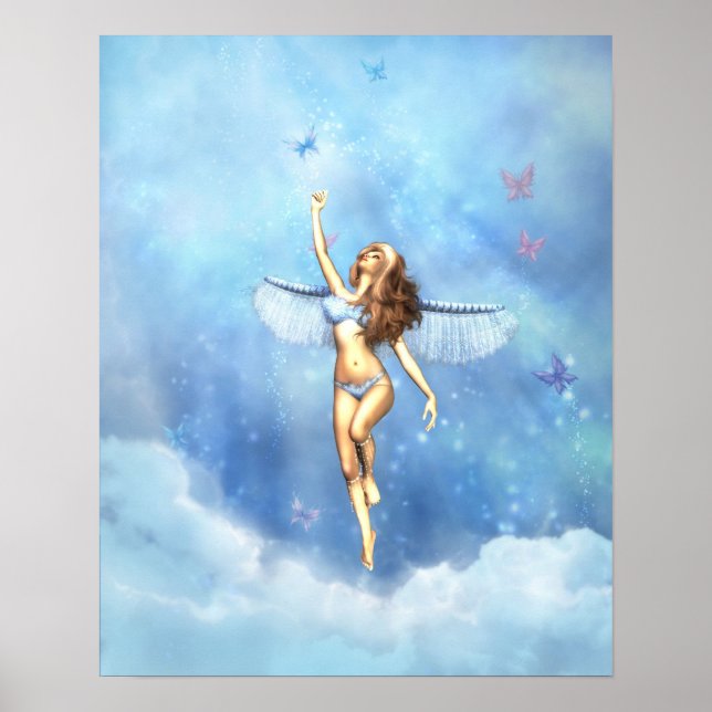 Heaven Sent Angel Poster (Framsidan)