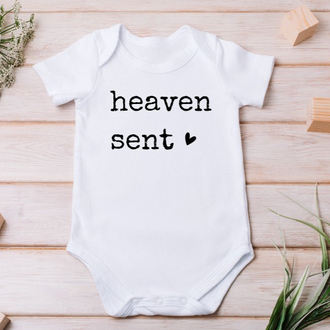 Heaven Sent Baby Baptism Christian Baby T Shirt (Skapare uppladdad)