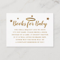 Heaven Sent Baby Shower Bok Request Guld