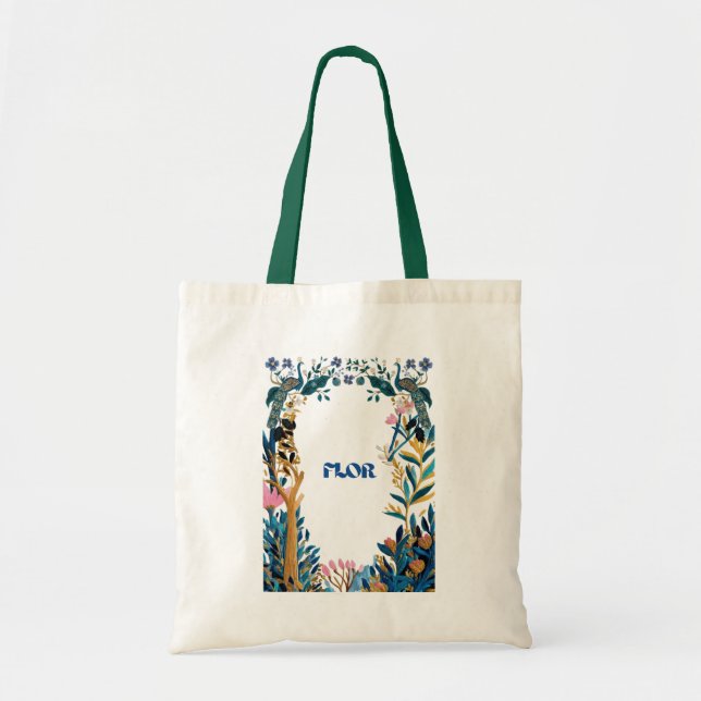 Heaven Signature Florist Tote Bag Tygkasse (Framsidan)