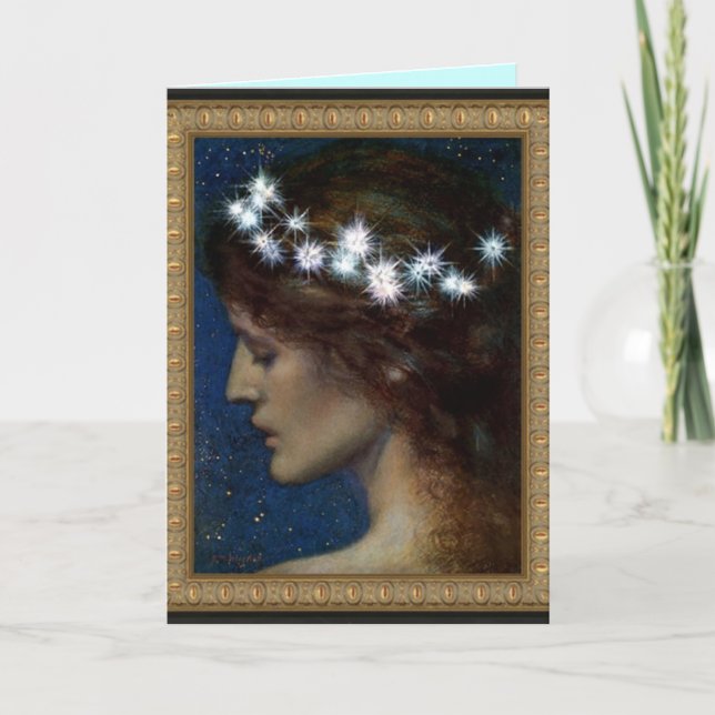 Heaven-stjärnan av- Edward Robert Hughes Kort (Framsida)