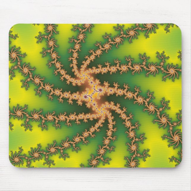Heaven Twist - Fractal Mousepad Musmatta (Framsidan)
