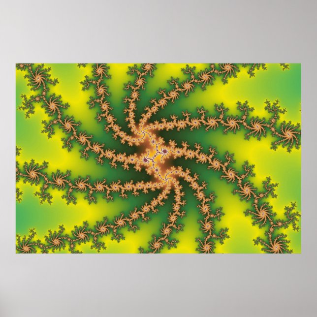 Heaven Twist - Fractal Poster (Framsidan)