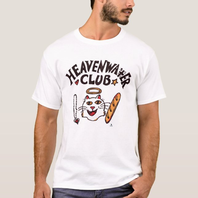 Heaven Vatten Klubb Pop Culture Spoof T Shirt (Framsida)
