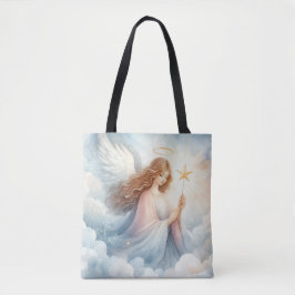 Heavenly Angel Tote Bag Tygkasse