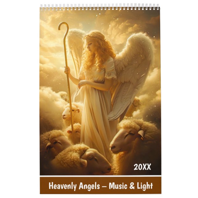Heavenly Angels – Music & Light Kalender (Omslag)