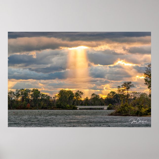 Heavenly Light Poster (Framsidan)