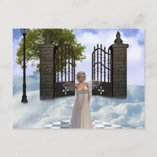Heavens Angel Postcard Vykort