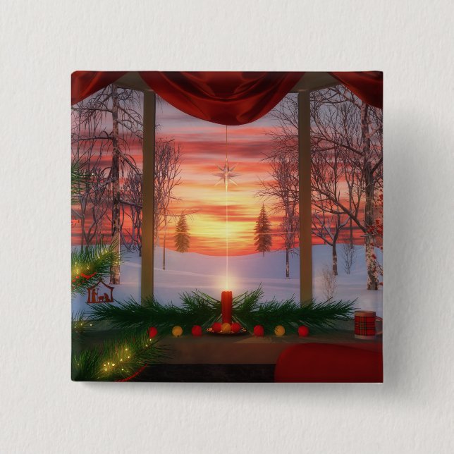 Heaven's DaySpring Button Knapp (Framsida)