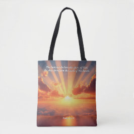 Heavens Deklarera Glory: Gud & Creation Verse Tygkasse