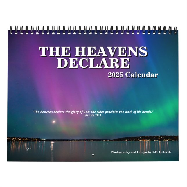 Heavens Deklarerar inspirationsskript Kalender (Omslag)