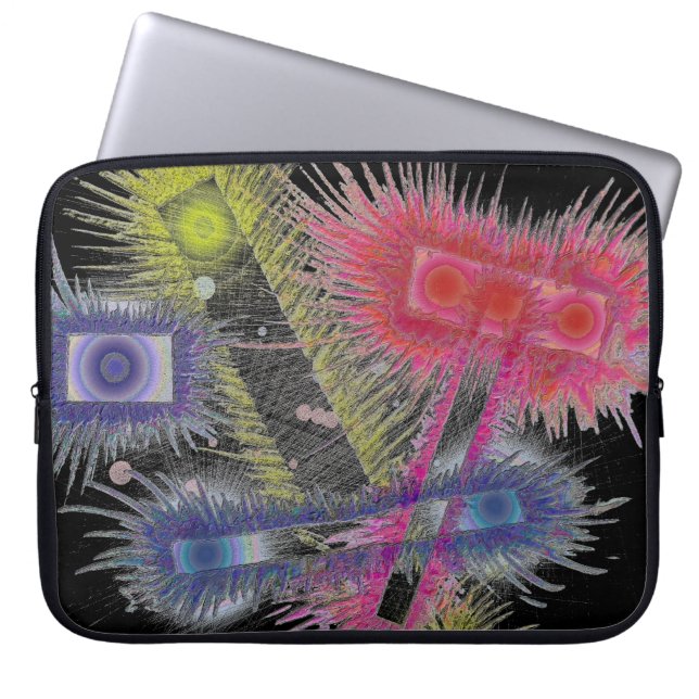 Heaven's Doors in Black Laptop Fodral (Framsidan)