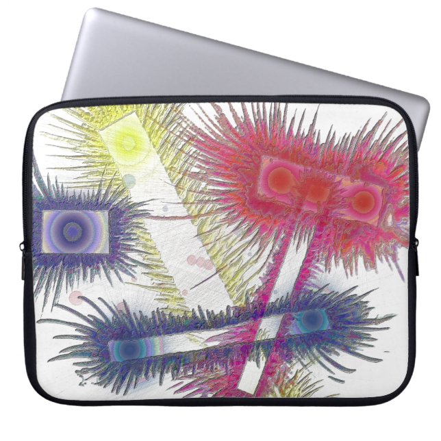 Heaven's Doors in White Laptop Fodral (Framsidan)