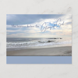 Heavens förklarar Guds härlighet Vykort