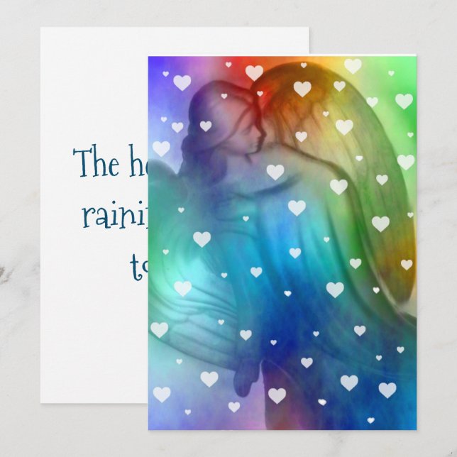 Heavens håller i dag på att bli varmare inbjudningar (Fram/baksida)