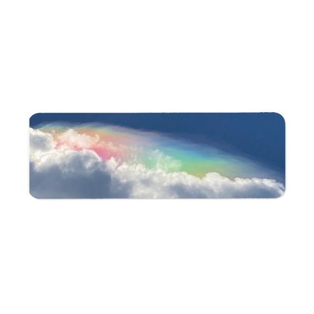 Heaven's Rainbow Returadress Etikett (Framsidan)