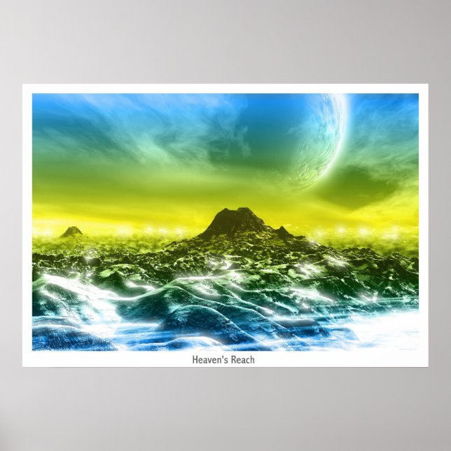 Heaven's Reach ("där ute"-versionen) Poster (Framsidan)