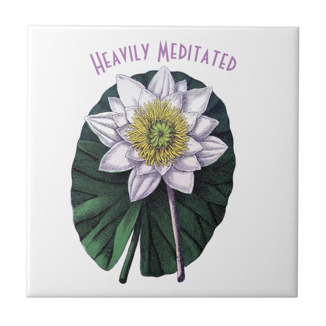 Heavily Meditated Funny Louts Kakelplatta (Framsidan)