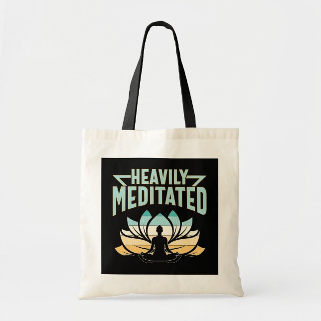 Heavily Meditated - Yoga  Tygkasse (Framsidan)