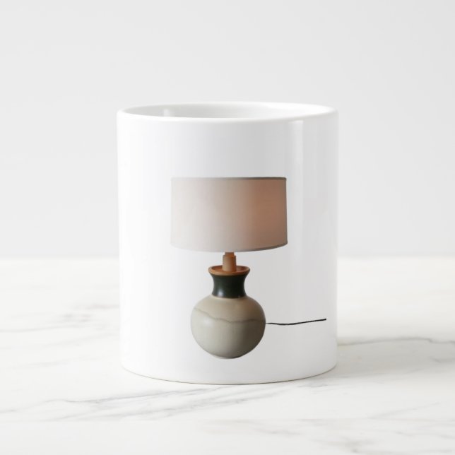 Heavy-Base Ceramic Lamp Jumbo Mugg (Framsidan)