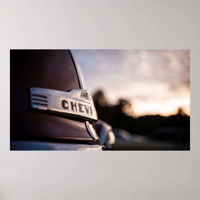 Heavy Duty Chevy Pickup Poster (Framsidan)