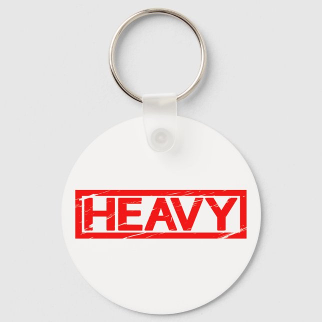 Heavy Frimärke Nyckelring (Framsida)