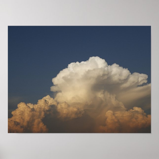 Heavy Gale Stormy Clouds Poster (Framsidan)