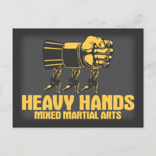 Heavy Händer MMA Vykort