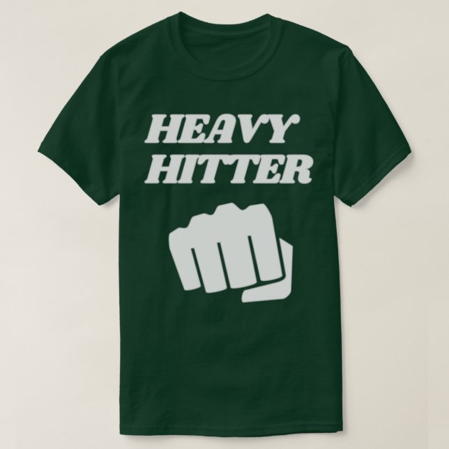 heavy hitter t shirt (Design framsida)