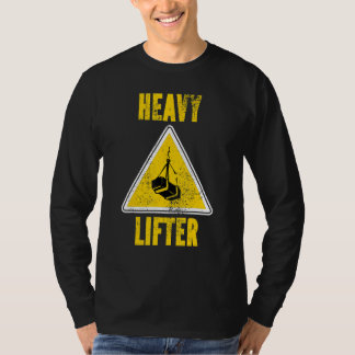 Heavy Lifter Gym Sports Powerlyftar Bodybuilding T Shirt