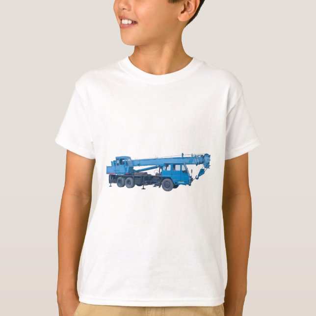 Heavy Machinery Boy's-T-Shirt T Shirt (Framsida)