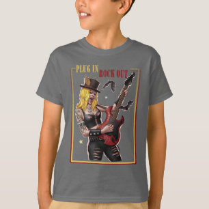 Heavy Metal – Anslut. Rocka Loss. T Shirt