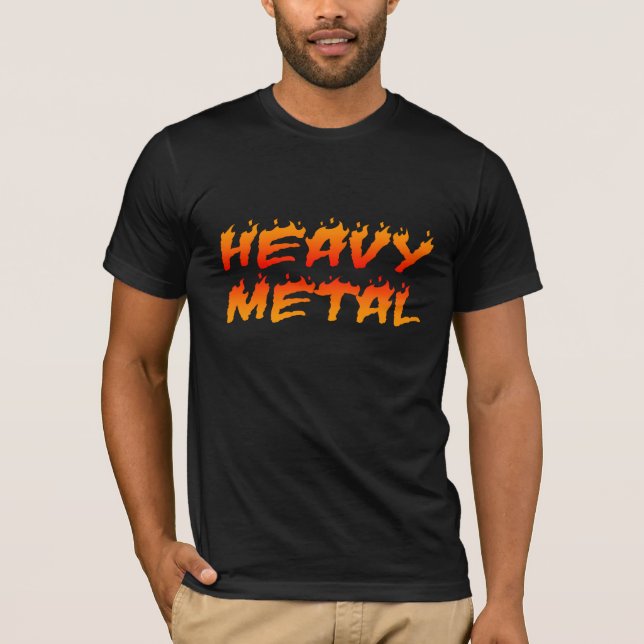 Heavy metal avfyrar skjortan tröja (Framsida)