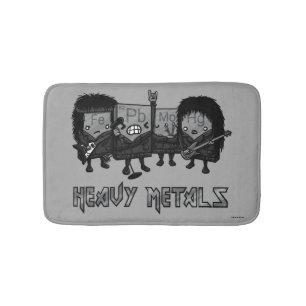 Heavy metal badrumsmatta