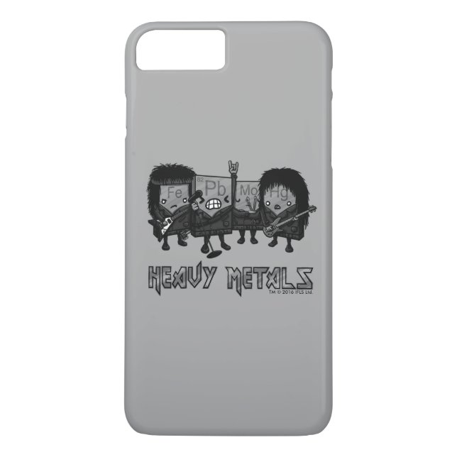 Heavy metal Case-Mate iPhone skal (Baksida)