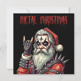 Heavy Metal Christmas Julkort