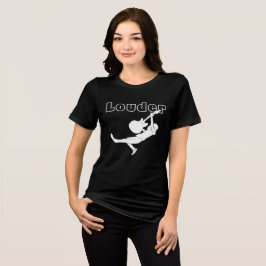 Heavy Metal Gitarrist Älskar det högt T Shirt