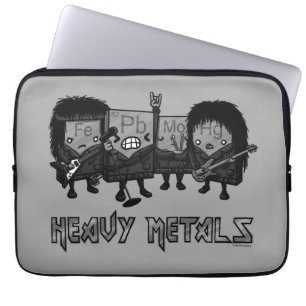 Heavy metal laptop sleeve