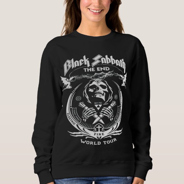heavy metal mama | black sabbath t shirt (Framsida)