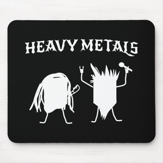 Heavy metal musmatta (Framsidan)