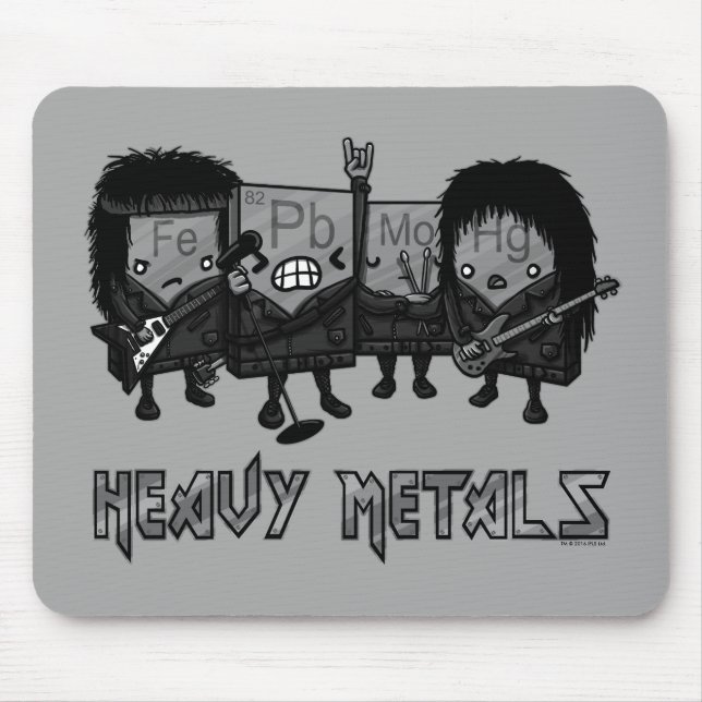 Heavy metal musmatta (Framsidan)