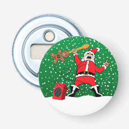 Heavy metal Santa Flasköppnare