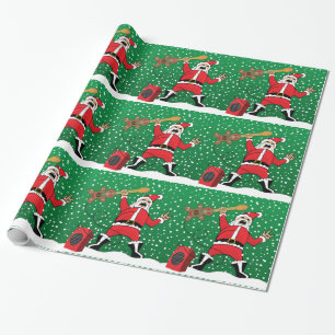 Heavy metal Santa Presentpapper